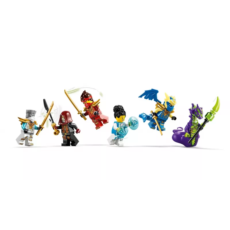 LEGO NINJAGO 71857 Ninja-Fahrzeug-Baumhaus-Schlacht