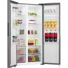 Gorenje HZF55082 NRS917E41XWD G400, Freistehend, Amerikanische Tür, Grau, 2 Tür(en), Touch, LED