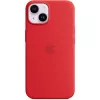 Apple iPhone 14 Silikon-Case mit MagSafe, (PRODUCT)Rot