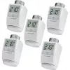 Radiator Thermostat eQ-3 Homematic IP HKT 5er Set — smartes Heizkörperventil-Set, 5 Stück