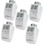 Radiator Thermostat eQ-3 Homematic IP HKT 5er Set — smartes Heizkörperventil-Set, 5 Stück