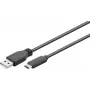 Goobay 55468 USB-Kabel Schwarz