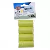 Kotbeutel Trixie Lemon Scented M — 20 Stück pro Rolle, 4 Rollen (80 Beutel), gelber Kunststoff