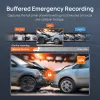Dashcam 70mai A810S 4K Ultra HD, 3840×2160, 146° Sichtfeld, 3 Zoll IPS, Wi‑Fi 6, GPS, MicroSD bis zu 512 GB, Zigarettenanzünder-Stromversorgung