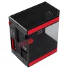 HYTE Y60 Midi Tower Schwarz, Rot