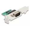 DeLOCK 90892 Serieller Konverter/Repeater/Isolator USB 2.0 RS-232 Grün Edelstahl