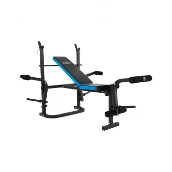 Verstellbare multifunktionale Trainingsbank Rebel RBA-2007 — verstellbare Rückenlehne und Sitz, klappbar, 1610×1300×1005 mm, 18,6 kg