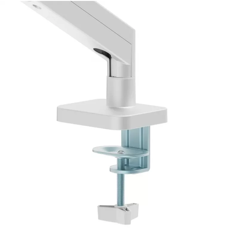 Monitorhalterung Gembird MA-DA1-04-W Klemmständer für 17-Zoll–32-Zoll Bildschirme, VESA 75x75–100x100, max. Traglast 10 kg, weiß