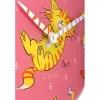 NeXtime Uhr 8810 Tickle My Tummy, Ø30 cm, Wand, Pink/Mehrfarbig