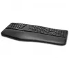 Kensington ProFit Ergo Wireless-Tastatur FR, Full-Size (100%), Kabelgebunden & Kabellos, RF Wireless + USB, AZERTY, Schwarz
