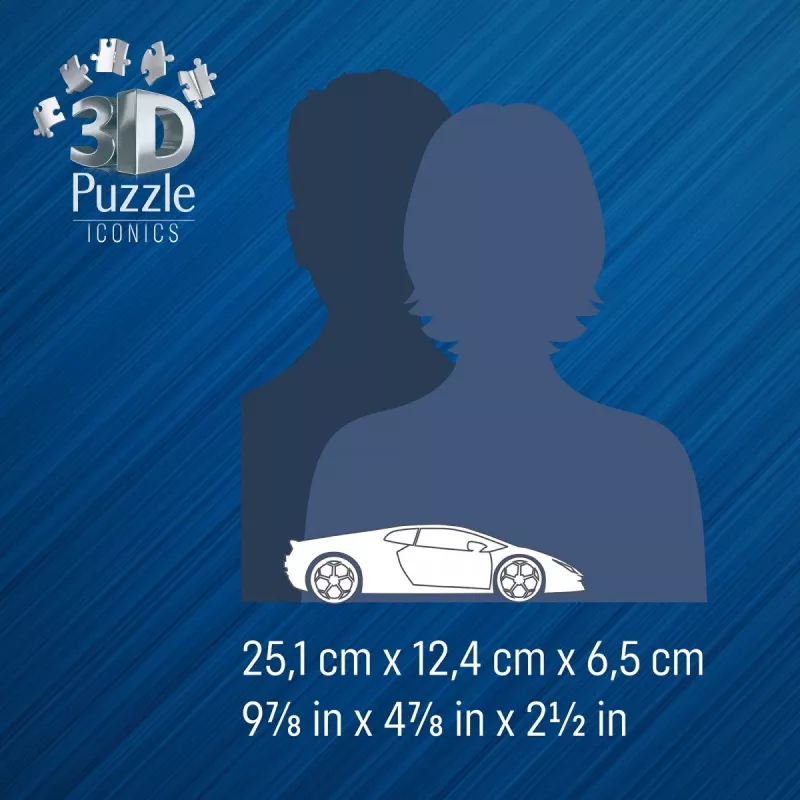 Puzzle 3D 158 Teile Lamborghini Huracan EVO grün