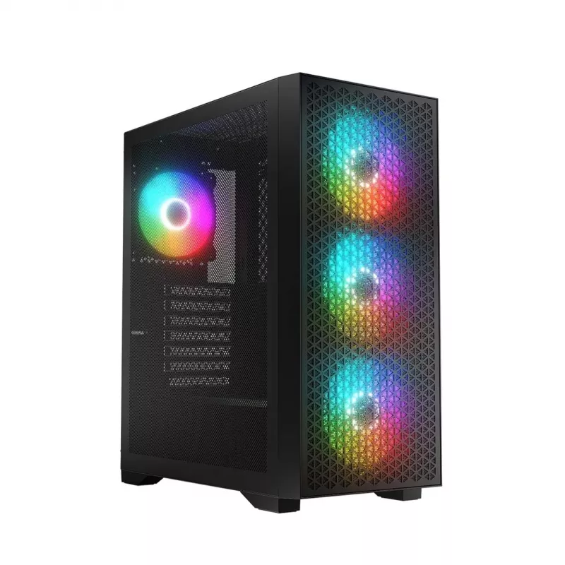 Logic DART PRO ARGB MIDI USB-C PC-Gehäuse Schwarz