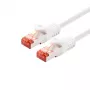 Netzwerkkabel LOGON TCF66F070W 7 m Cat6a F/UTP (FTP) RJ‑45 — Weiß