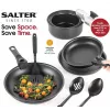 Kochgeschirr-Set Salter BW12055IS 14-teilig Edelstahl-Küchenutensilien