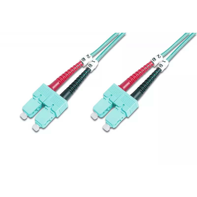 Glasfaser-Patchkabel Digitus OM3 SC/SC 5m