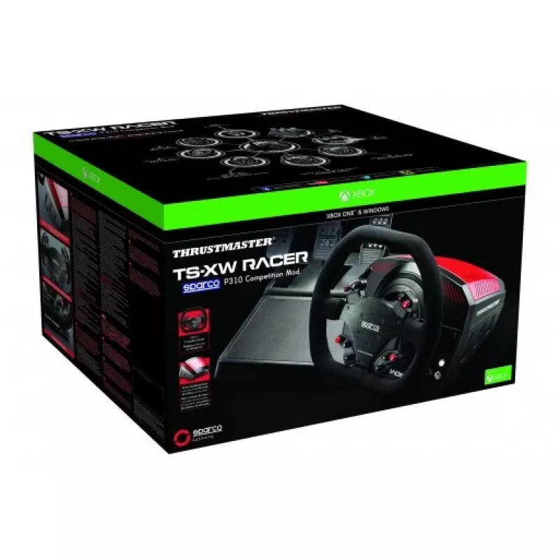 Thrustmaster TS-XW Racer Sparco P310 Schwarz Lenkrad + Pedale Digital PC, Xbox One