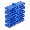 Kabelhalter DeLOCK 66325 blau 24 Kabeleingänge