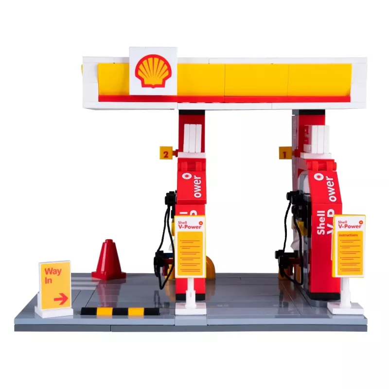 Tankstellenmodell Jamara CaDA Shell 402858 mit detailliertem Design