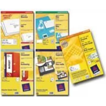 Selbstklebende Etiketten Avery Computer Labels 5103 88,9X48,4 1B