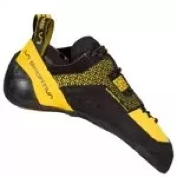 Kletterschuhe La Sportiva Katana Laces Gelb/Schwarz Größe 38