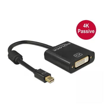 Videokabel-Adapter DeLOCK 62605 Mini DisplayPort auf DVI-I 0,2 m