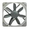 Noctua Computer-Gehäuselüfter NF-S12B REDUX-1200 PWM 120 mm, 12 V, 1200 U/min, 18,1 dB, grau