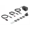 AV-Sender- und Empfänger-Set DELOCK 65955 — Cat6/Cat6a HDMI-Extender, bis zu 3840×2160, kabelgebunden, Micro-USB-B-Stromversorgung
