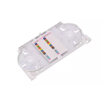 LWL-Spleißkassette Extralink V2 24-Faser, ABS-Gehäuse, weiß