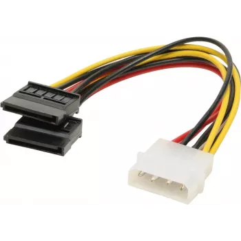 Netzteiladapter ShiverPeaks 78233-HQ — 4-Pin auf 2×15-Pin Digitalkabel