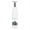 Salz- und Pfeffermühlen-Set Adler AD 4449W Stahl Weiß, Keramikmahlwerk, 150 ml, USB-C wiederaufladbar