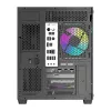 Computergehäuse DarkFlash B275 PRO (schwarz) mit 6 vorinstallierten Lüftern