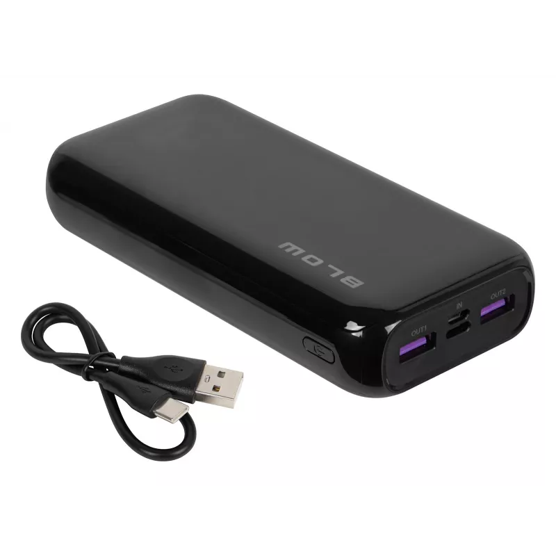 Power Bank 20000mAh QC+PD 20W + Lightning PB20E