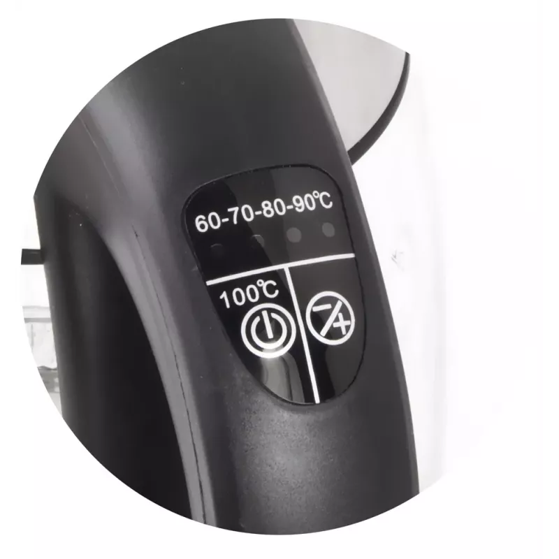 Esperanza EKK026 Wasserkocher 1,7 L 2200 W Schwarz, Transparent