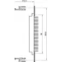 SCHROFF FLACHSCHEINE 84HP DIN41612 (4 STÜCK/KIT) - Rack-Zubehör (20822048)