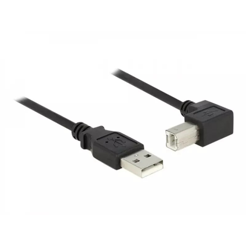 USB-Kabel DeLOCK 0,5m USB 2.0-A USB 2.0-B Schwarz