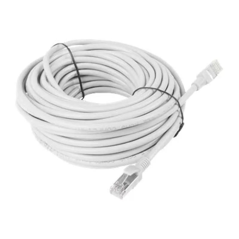 LANBERG Cat5e U/UTP RJ-45 Patchkabel PCU5-10CC-1500-S, 15 m, Grau, CCA, 26 AWG, 100 MHz