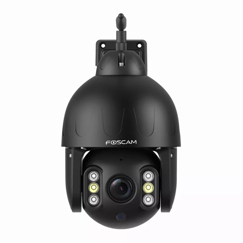 IP-Dome-Überwachungskamera Foscam SD8P 8 MP, 4K 3840 x 2160, 4-fach optischer Zoom, PTZ, IR 50 m, Wi‑Fi, MicroSD bis zu 256 GB