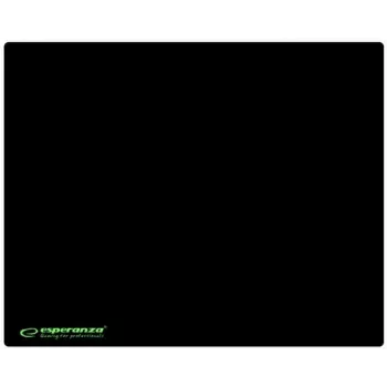 Gaming-Mauspad ESPERANZA EGP102K — Gummi, 300×240 mm, 3 mm dick, rutschfest, schwarz