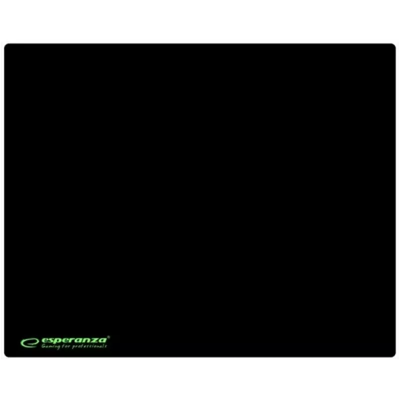 Gaming-Mauspad ESPERANZA EGP102K — Gummi, 300×240 mm, 3 mm dick, rutschfest, schwarz