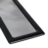 Demciflex Staubfilter 260 mm x 80 mm - Schwarz/Schwarz