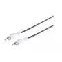 Microconnect AUDC05G Audiokabel 5 m RCA Schwarz