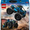 Konstruktionsspielzeug LEGO City 60402 Blauer Monster Truck mit großen Reifen, 148 Teilen, 1 Minifigur, Alter 5+