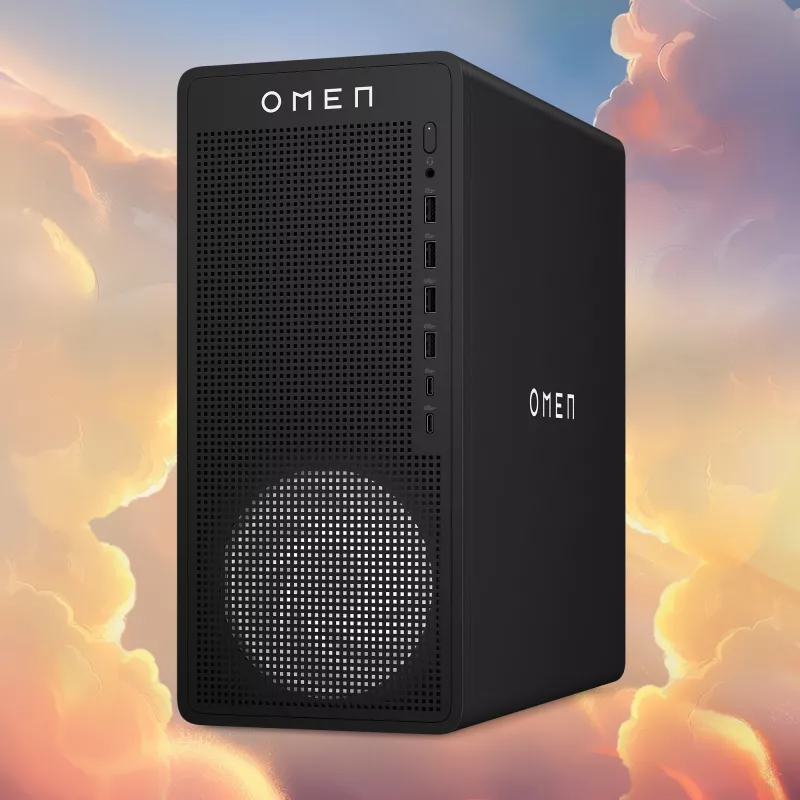 HP OMEN 16L Gaming Desktop TG03-0474ng – R7-8700F, 32GB RAM, 1TB SSD, RTX 5060 Ti (BX9F2EA#ABD)