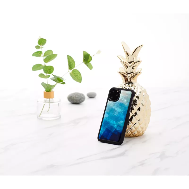 Schutzhülle iKins für iPhone 11 Pro – Farbe Blausee und Schwarz