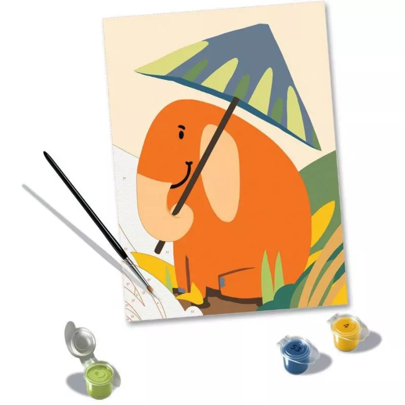 Malset Ravensburger CreArt Hallo Elefant – Kreativ-Malset für Kinder