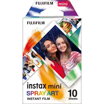 Fujifilm Instax MINI Spray Art Film Multicolour 5,4 x 8,6 cm 10 Blatt