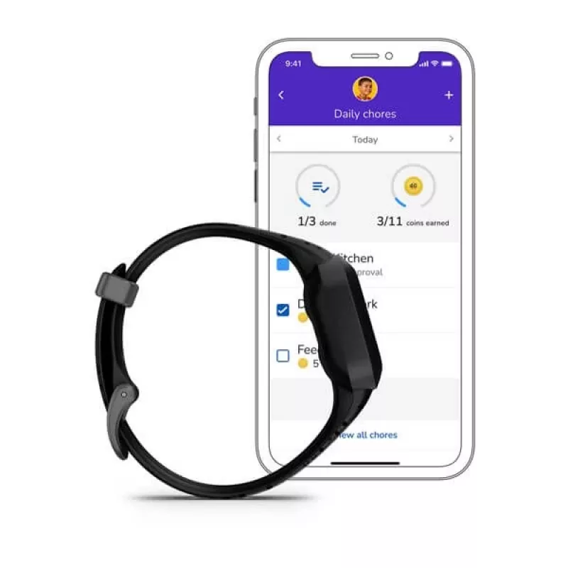 Garmin Vivofit Jr. 3 MIP Armband-Aktivitätstracker 1,4 cm (0,55 inch) Schwarz