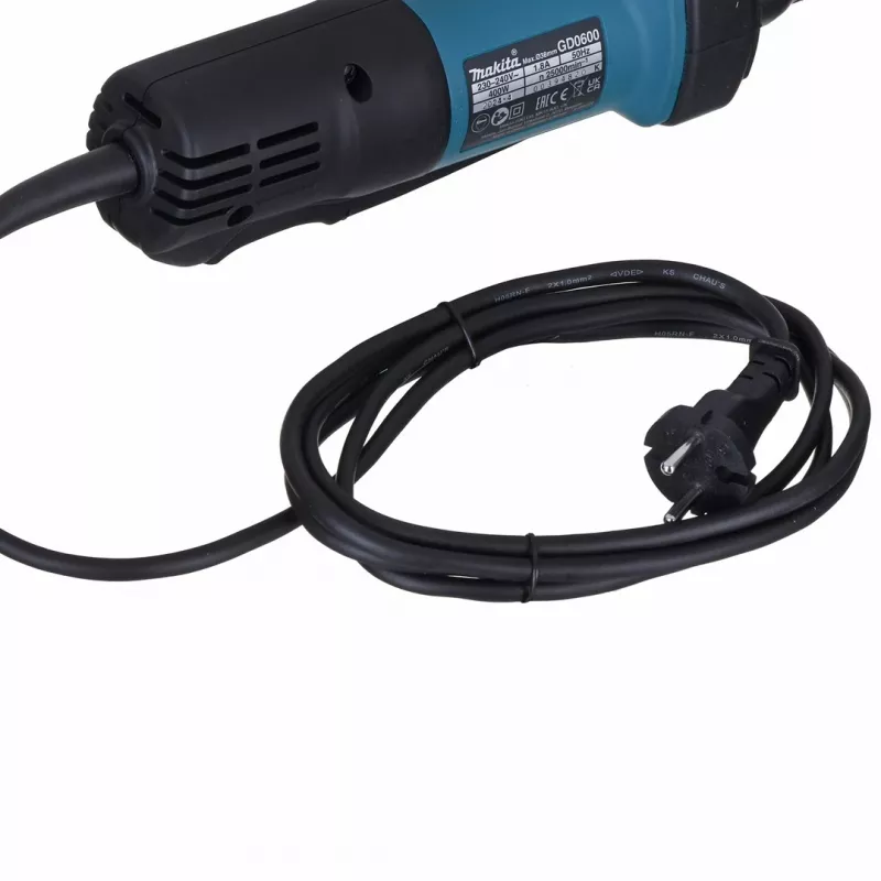 Makita GD0600 Stabschleifer 25000 U/min Blau 400 W