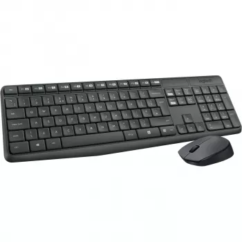 Logitech MK235 - Tastatur-Maus-Set - Kabellos