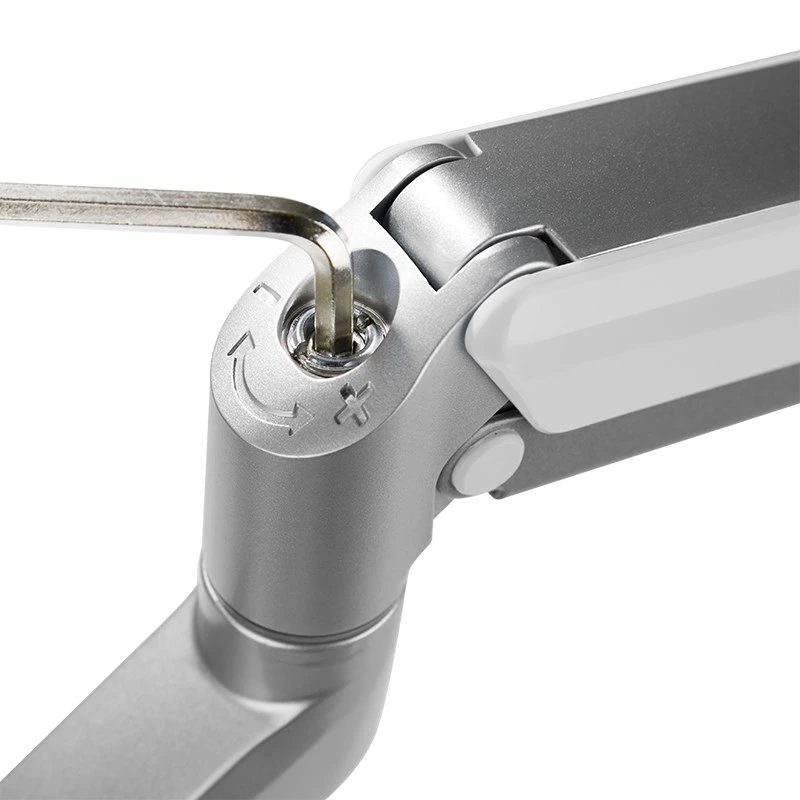 LogiLink BP0090 Monitorhalterung / Ständer 68,6 cm (27) Tisch Silber